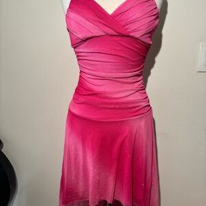 Elegant Pink Women's Dress